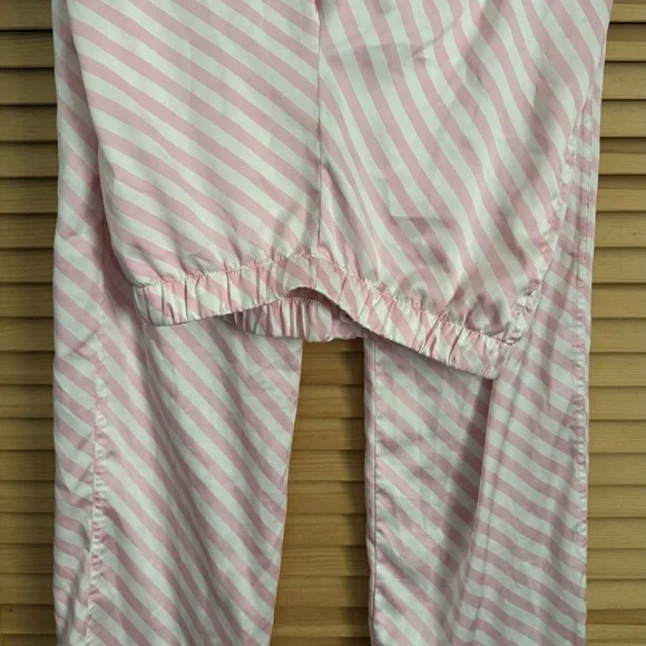 Victoria's Secret Pink and White Striped Pajama Bottoms xs - Picture 2 of 4